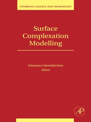 cover image of Surface Complexation Modelling